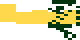 A pixel art image of a plane with an animated propeller